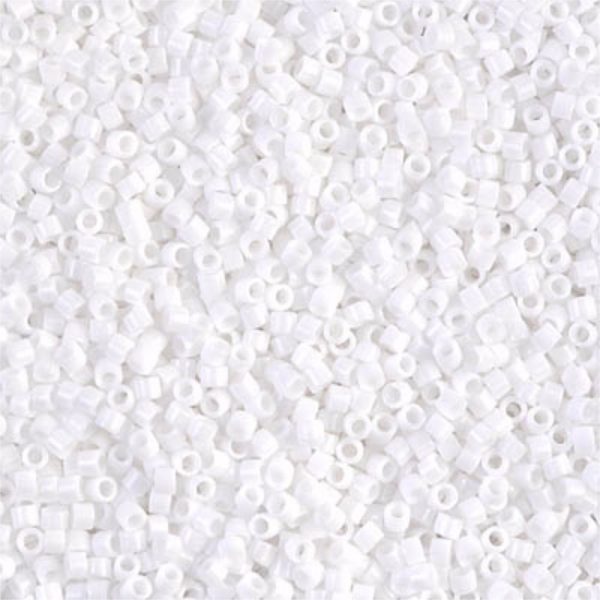 Delica - 11/0 - Chalk White