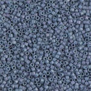 Delica - 11/0 - Matte Metallic Light Grey Blue