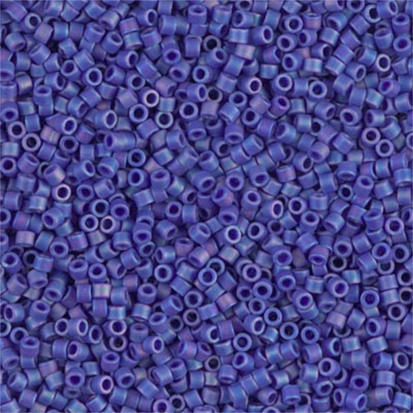 Delica - 11/0 - Cobalt Opaque AB Matte