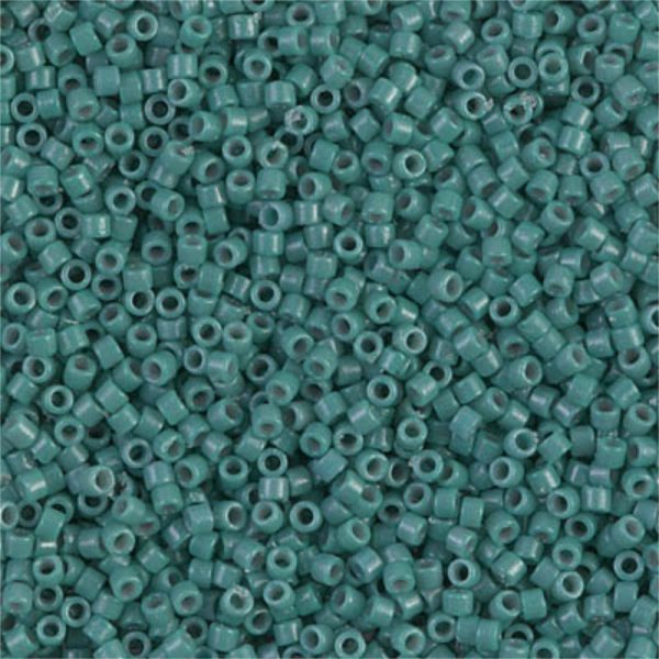 Delica - 11/0 - Duracoat Opaque Dyed Leaf Green