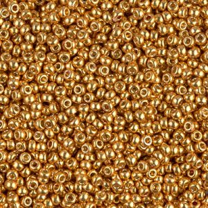 Rocaille - 11/0 - Duracoat Galvanized Yellow Gold